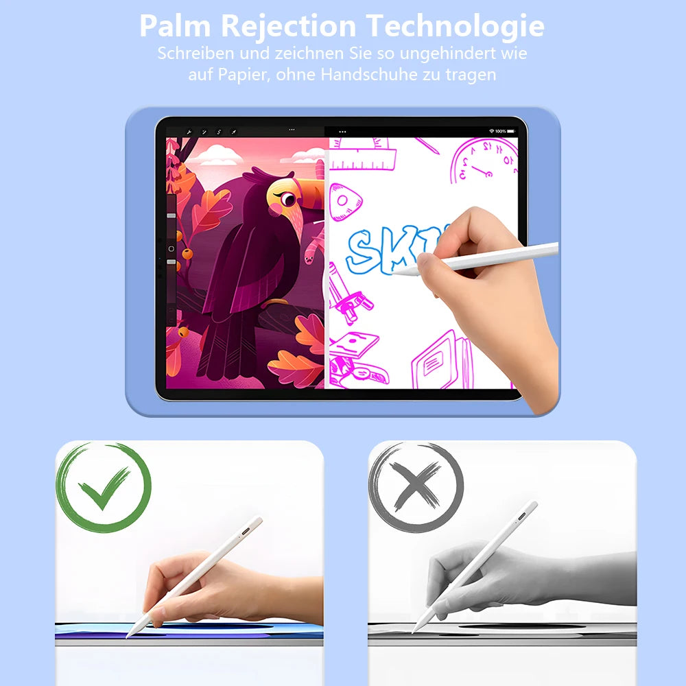 Stylus Pen for Apple  iPad Pencil Palm Rejection Power Display Pro Air Mini Stylus