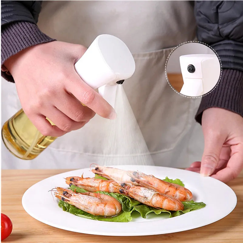 200ml 300ml Oil Spray Bottle Kitchen BBQ Cooking Olive Oil Sprayer