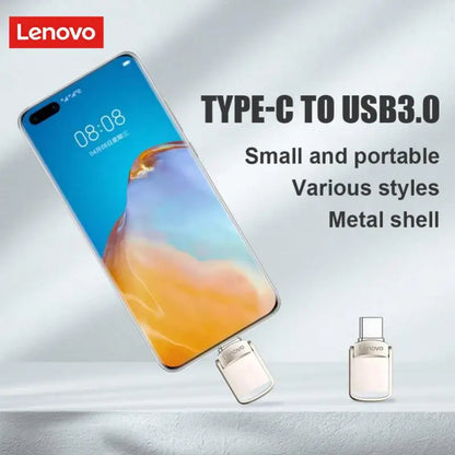 Lenovo 2TB Original USB Flash Drives Metal High Speed Pendrive Real Capacity Memory Portable Waterproof