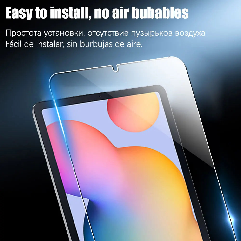 2PCS Tempered Glass Screen Protector for Samsung Galaxy Tab S8 Ultra Plus S6 Lite S7 Fe A7 Lite A8 S9 A9 Tablet