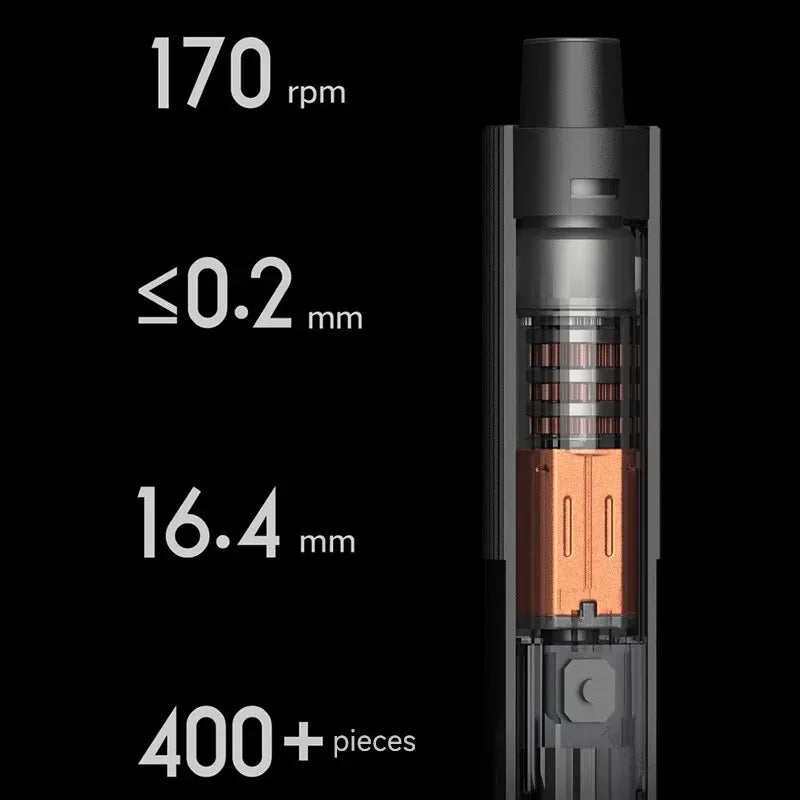 Xiaomi Mijia Electric Precision Screwdriver | Magnetic Kit with 24 PCS Screw Heads | Power Tools Set for Smart Home, PC, Phone Repair