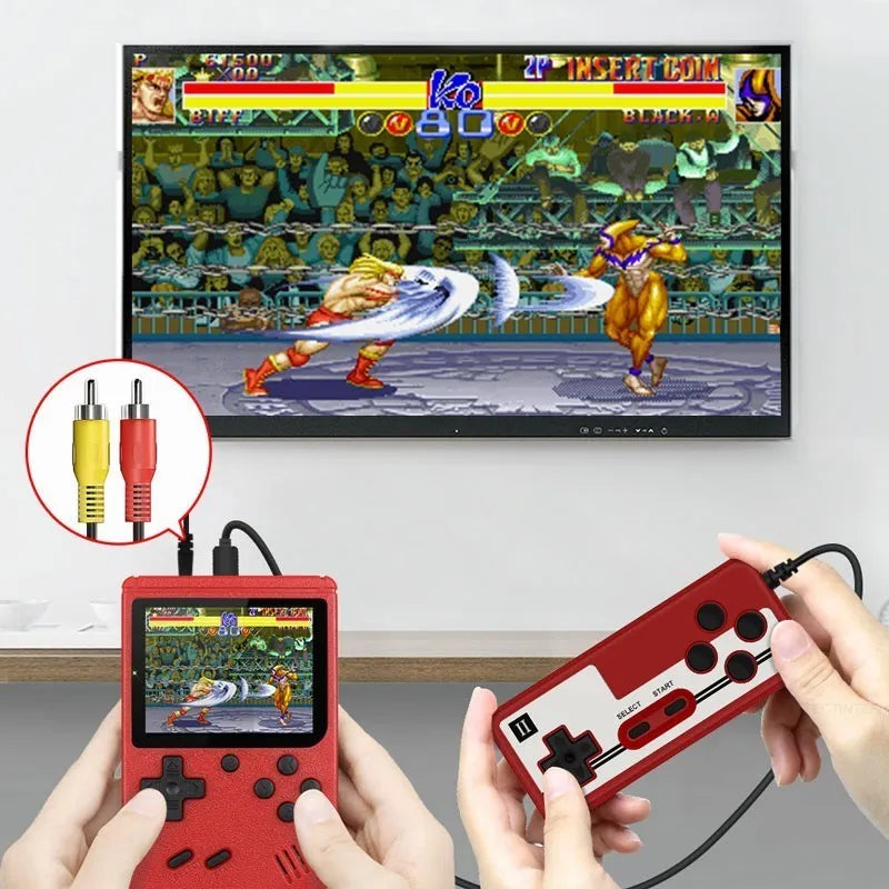 Retro Portable Mini Handheld Video Game Console 8-Bit 3.0 Inch Color LCD Kids