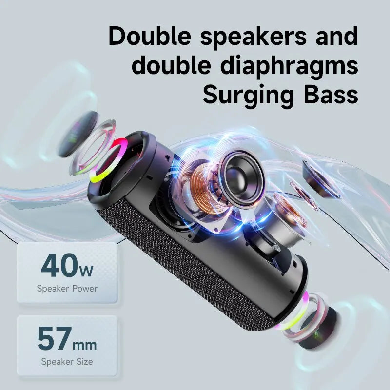 ZEALOT sound,S49pro Portable Wireless Ipx6 Waterproof Hifi Waterproof Hifi Sound And Portable Party Sound