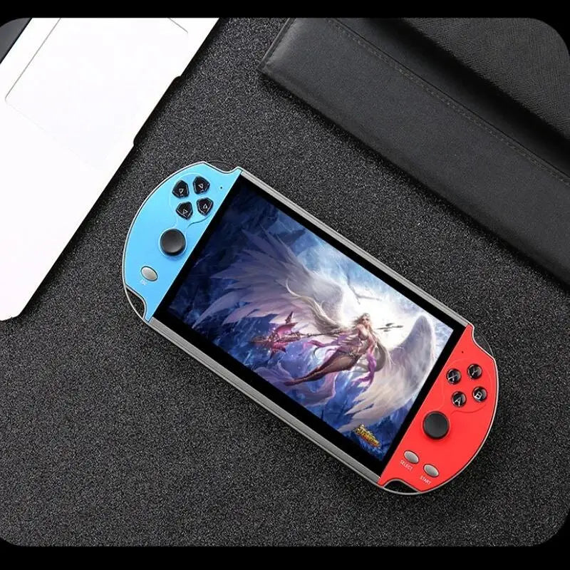 X7 Plus Handheld Game Console, 5.1 Inch Portable Retro Game Console 8G Built-in 10,000 Games, Classic Game Console Game boy Birthday Gifts Presents