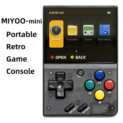 Miyoo Mini V4 Handheld Video Game Console, 2.8 inch IPS Screen Retro Video Built in Open Source System Portable Retro Game Console