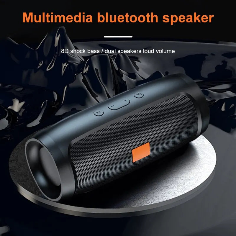 Portable Bluetooth Speaker, Waterproof Wireless Speaker