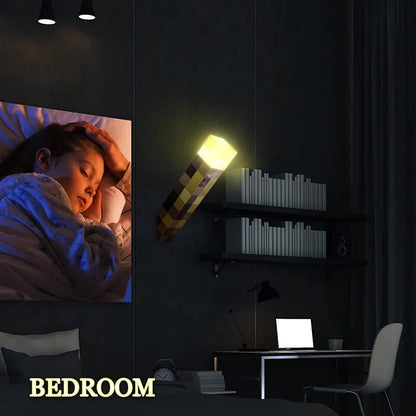 Brownstone Flashlight Torch Lamp Bedroom Decorative LED Night Light USB Charging