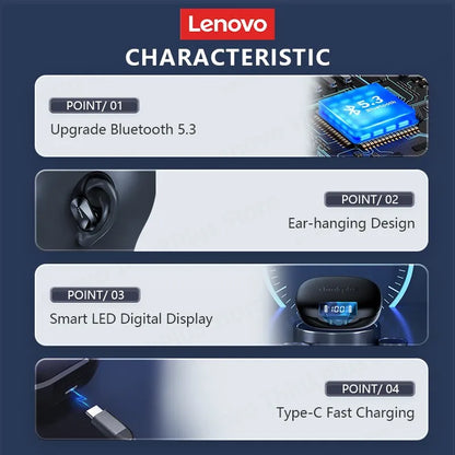 Lenovo LP75 Bluetooth  Earphones TWS Wireless Headphones