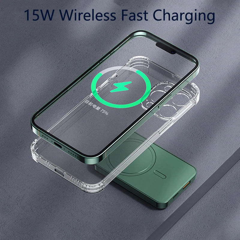 Magnetic Wireless Power Bank 30000mAh 22.5W Fast Charging External Battery Charger