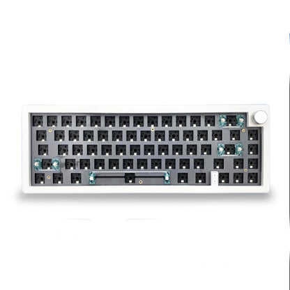 Hot Swappable Mechanical Keyboard Gasket Bluetooth 2.4G RGB Backlit Gasket Structure Keyboard 3