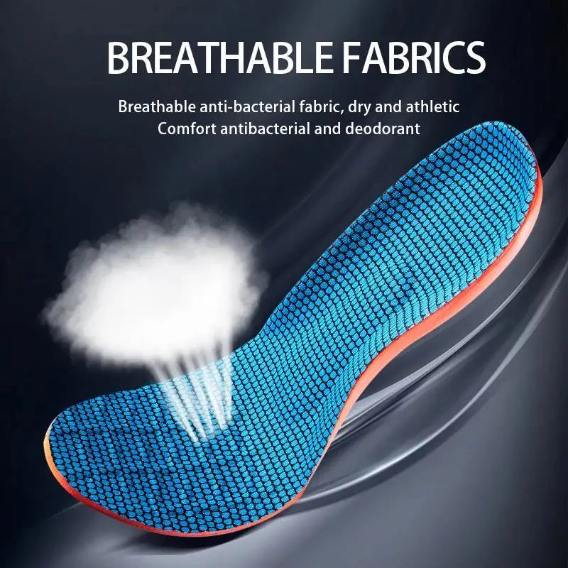 Sport Insoles for Shoes Sole Shock Absorption Deodorant Breathable Cushion Runni