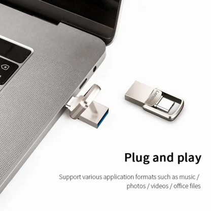 Lenovo 2TB Original USB Flash Drives Metal High Speed Pendrive Real Capacity Memory Portable Waterproof