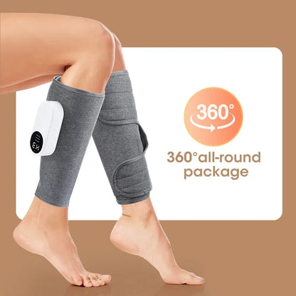 Electric Leg Massager Charging Calf Air Compression Massager with Three Massage Modes Thigh And Knee 360°