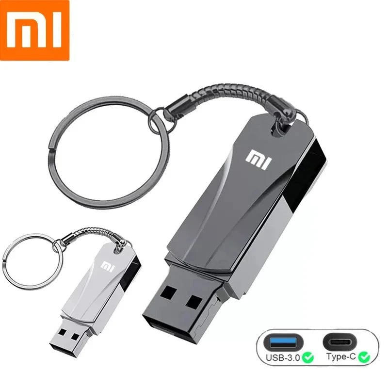 Xiaomi Metal 16TB U Disk Flash Drive USB 3.0 High Speed File Transfer 8TB 4TB Ultra-large Capacity Waterproof Mechanical Style