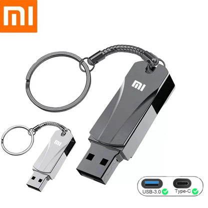 Xiaomi Metal 16TB U Disk Flash Drive USB 3.0 High Speed File Transfer 8TB 4TB Ultra-large Capacity Waterproof Mechanical Style