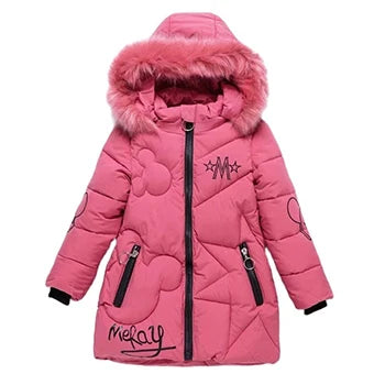 Big size Winter and Fall Girls Jackets Coat  Clothes 3-12 Years