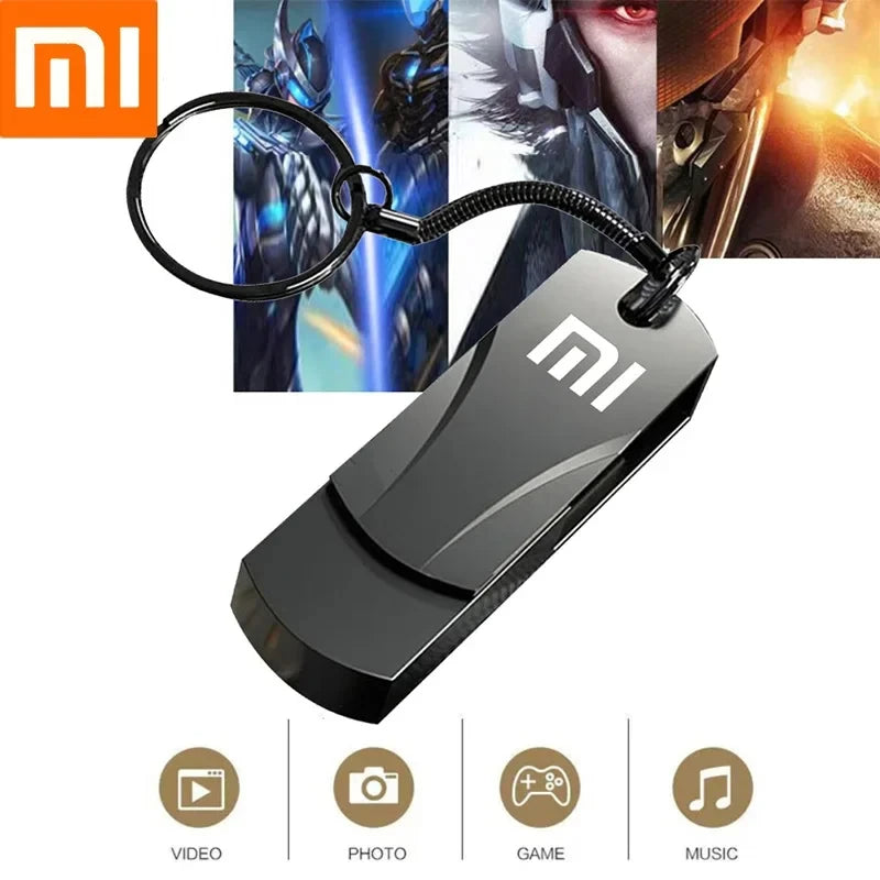 Xiaomi Metal 16TB U Disk Flash Drive USB 3.0 High Speed File Transfer 8TB 4TB Ultra-large Capacity Waterproof Mechanical Style