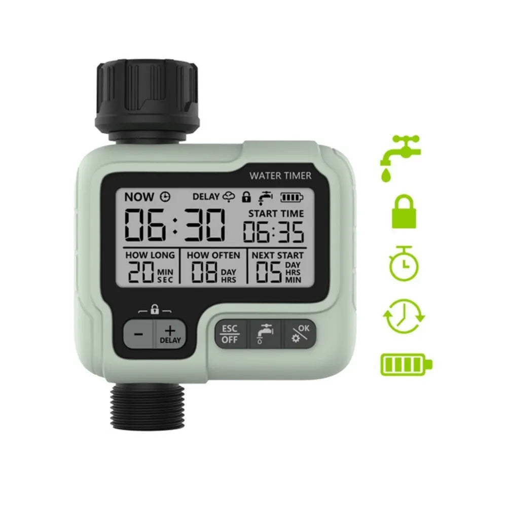 HCT-322 Automatic Water Timer Garden Digital Irrigation Machine Intelligent