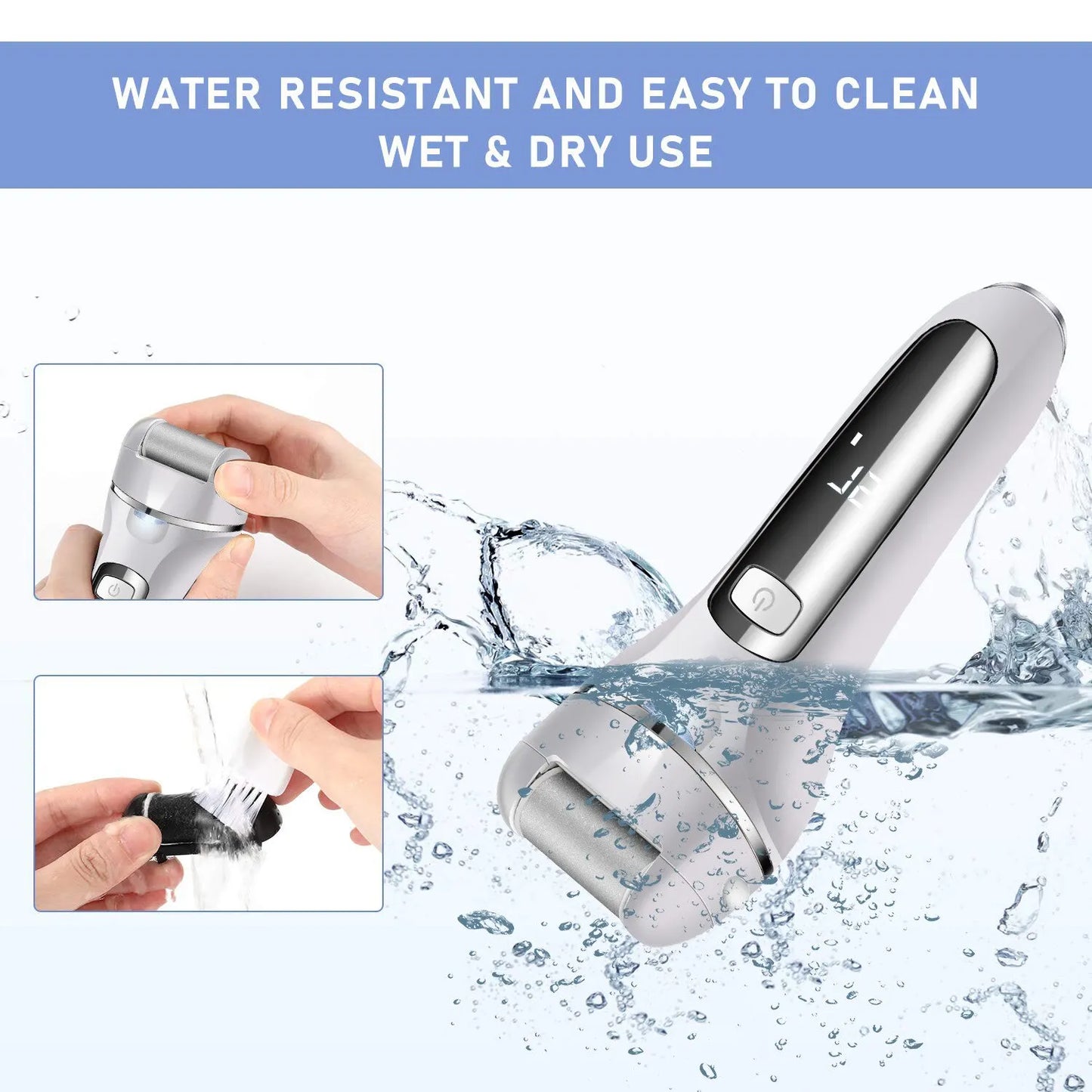 Electric Professional Foot Care Tool Grinding Sandpaper File for Heels  Dead Hard Skin Callus Remover