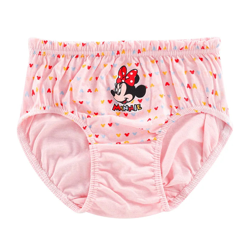 Girl Minnie Underwear 5 pcs of 100% Cotton Panties