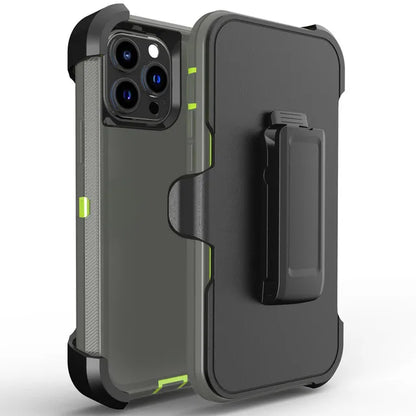 3 IN1 For Samsung Galaxy S22 S21 S20 S23 S24 ULTRA S10 Plus Note 20 10 9 8 Heavy Duty Armor Shockproof + Belt Clip Case Cover