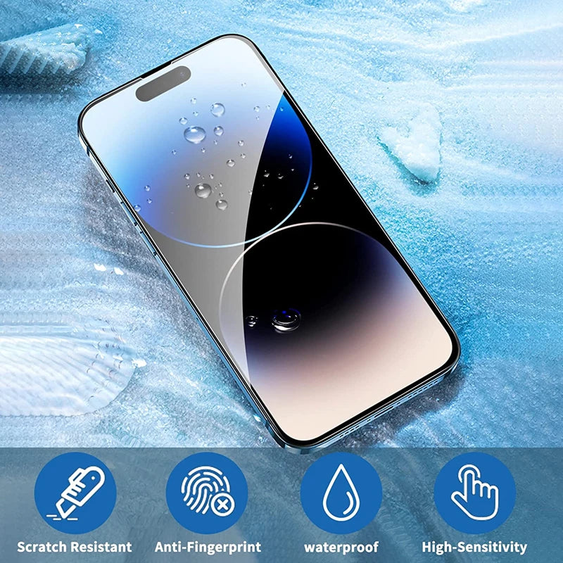 Tempered Glass  Screen Protector for iPhone 15 14 13 12 11 Pro Max 12Mini 13Mini 7 8 15 Plus SE X XS XR