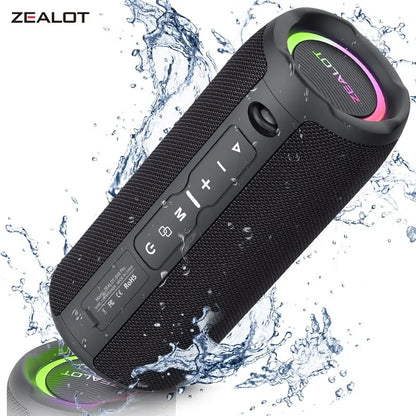 ZEALOT sound,S49pro Portable Wireless Ipx6 Waterproof Hifi Waterproof Hifi Sound And Portable Party Sound