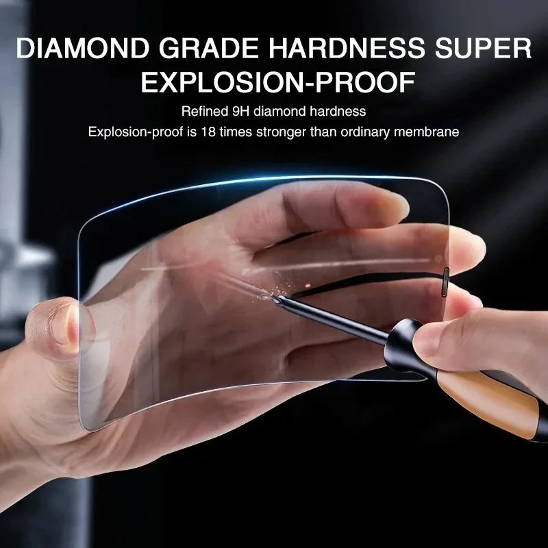 Privacy Screen Protector- Anti-spy Protective Glass  for iPhones 15 X XR XS MAX 14 13 11 12 Pro Max Mini 7 8