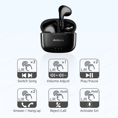 Lenovo LP40 Plus Bluetooth Earphones Wireless Headset