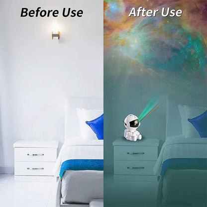 Astronaut Projector Galaxy Starry Sky Night Light Ocean Star LED Lamp with Remote