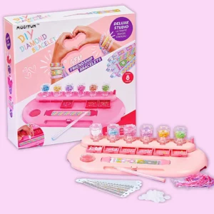 Alternative view of DIY Diamond Painting Wristband Kit – Adjustable Sparkling Bracelets for Kids & Adults | 2/5/8 PCS Jewelry Craft Set for Creative Art, Gifts & Fun Activities